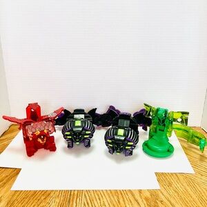 Bakugan Jumbo Figures Lot(4) Assorted No Accessories Spin Master Read